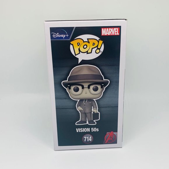 Funko POP! Marvel WandaVision Vision 50’s Figure #714 - Picture 5 of 7